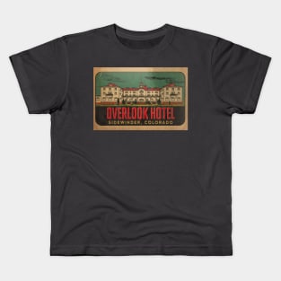 Overlook Hotel Travel Decal Kids T-Shirt